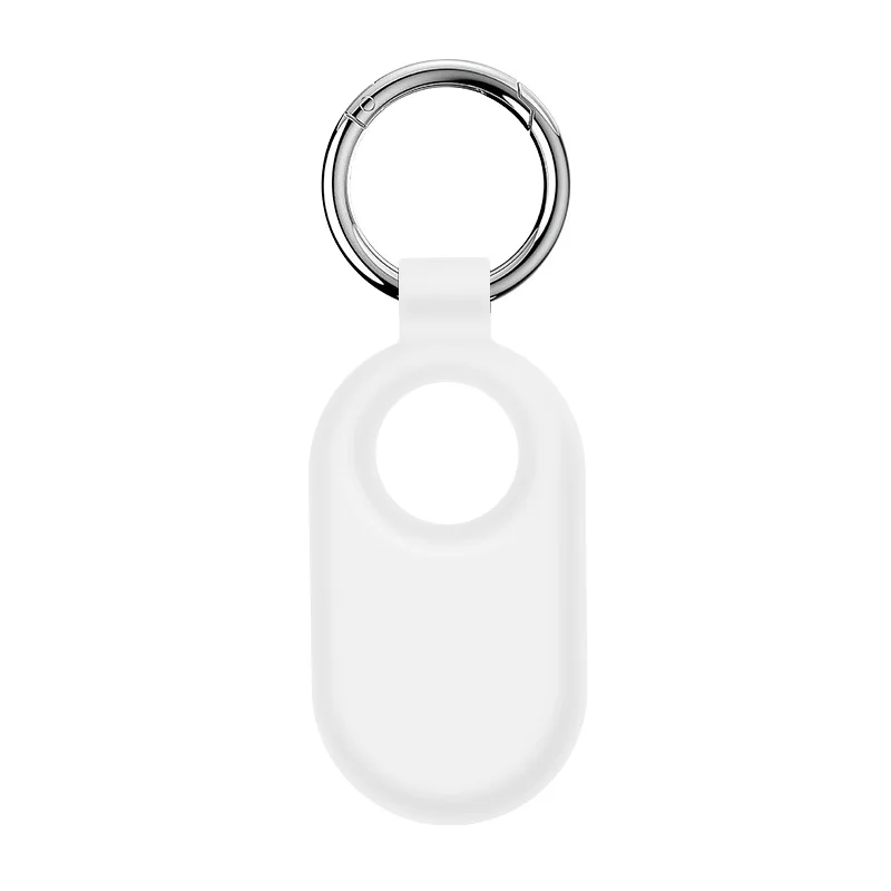 Silicone Case Protective Case Anti-Drop Cover Shell Waterproof Anti-Scratch with Keychain for Samsung Galaxy SmartTag2