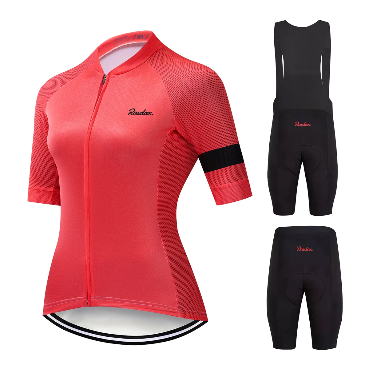 RaudaxWomenCyclingClothingSummerMTBBicycleJerseySetFemaleTeam