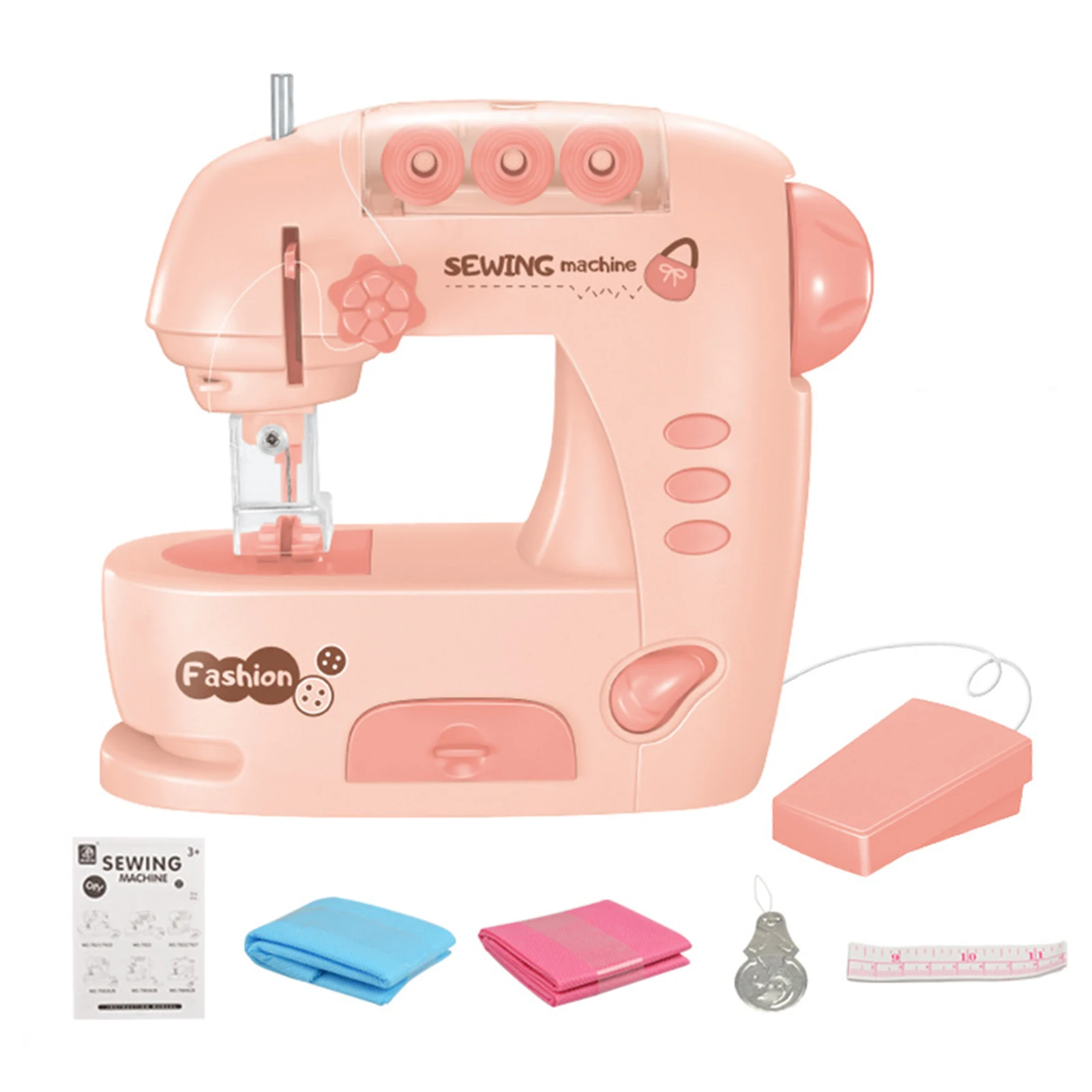 Kids Simulation Small Appliances Role Play House Game Kids Portable Sewing Machine Children Educational Interactive Toy For Gift