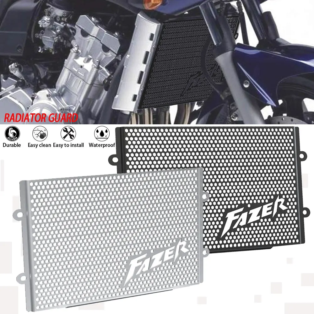 

FZS 1000 S Motorcycle Radiator Guard Protector Cover FOR YAMAHA FZS1000 FAZER FZS 1000S Fazer FZ1/S/N 2001 2002 2003 2004 2005