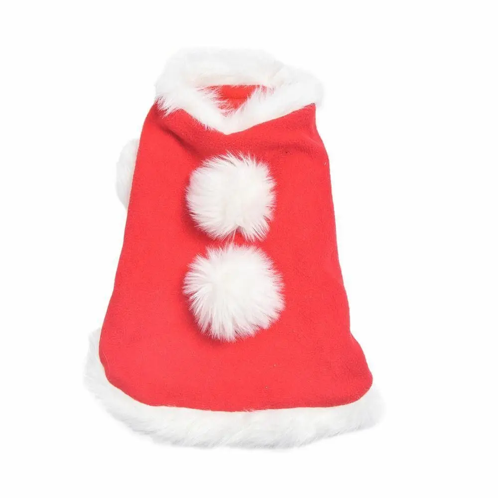 Dog Christmas Cloak Winter Warm Clothing Clothes Thickened Clothes