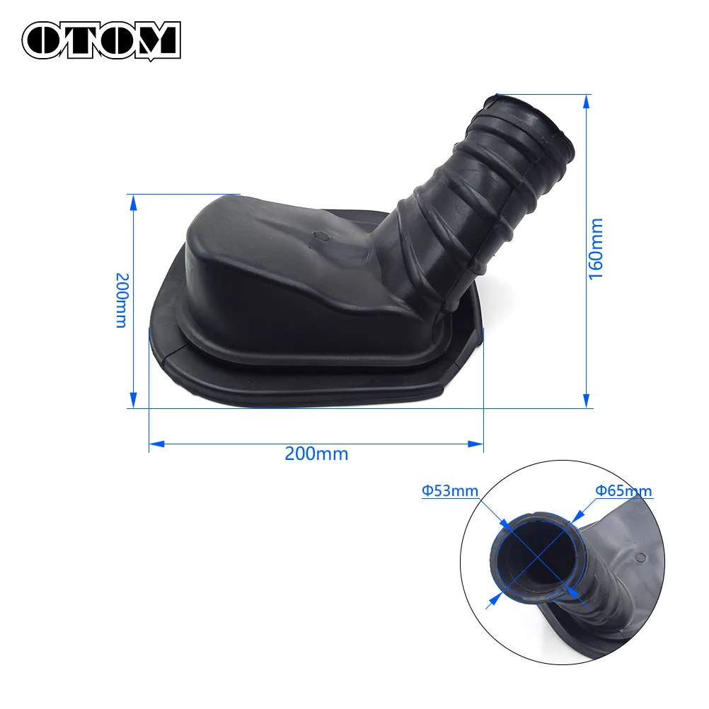 

Резиновый воздушный фильтр OTOM для мотоцикла KEWS K16 ZONGSHEN NC 250CC, впускной коллектор для двигателя мотоцикла, скутера