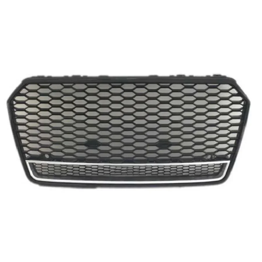 

Front Bumper Grill Center Grille for Audi A7/S7 2016 2017 2018 (Refit for RS7 Style) For RS7 Grill