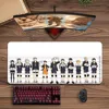 Anime Haikyuu Mousepads Monster Large Mouse Mat Big Desk Pad Non Slip Rubber Mouse Pad Big Keyboard Mats Mouse Pad 4