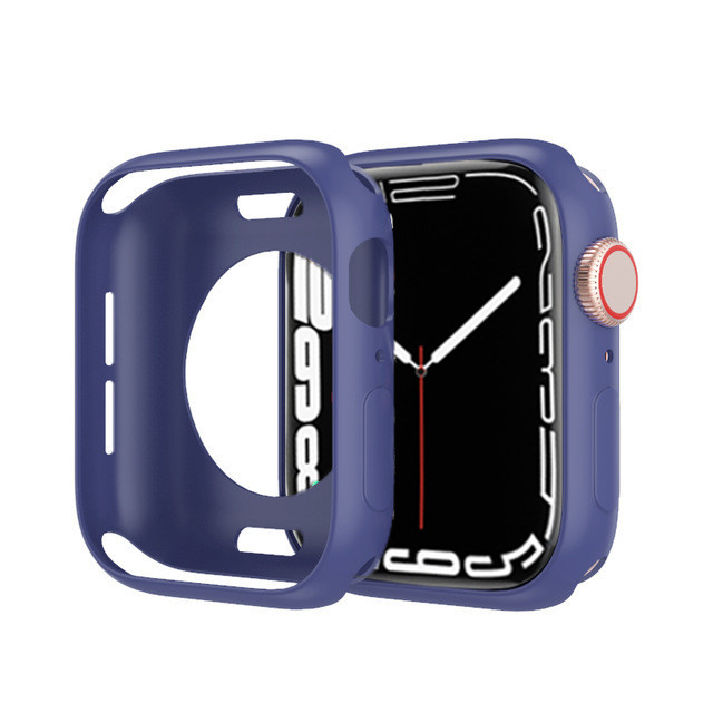 For Apple Watch Case 38mm 40mm 44mm 41mm 45mm 42mm Bumper Screen Protector Case Apple Watch Strap Series 4 5 se 3 6 7 Band