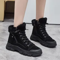 GKTINOO 2026 Winter Shoes Women Snow Boots Thick Sole Warm Plush Winter Shoes Genuine Leather Suede Women Ankle Boots Sneakers - Image 5