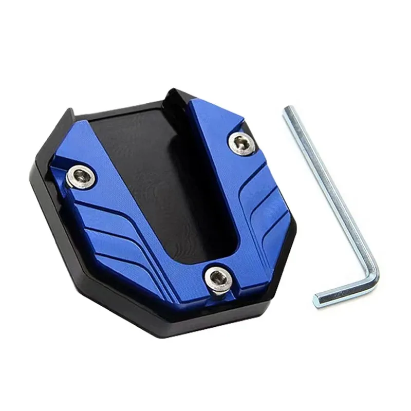 Motorcycle Kickstand Extension Foot Pad Support Plate Accessory