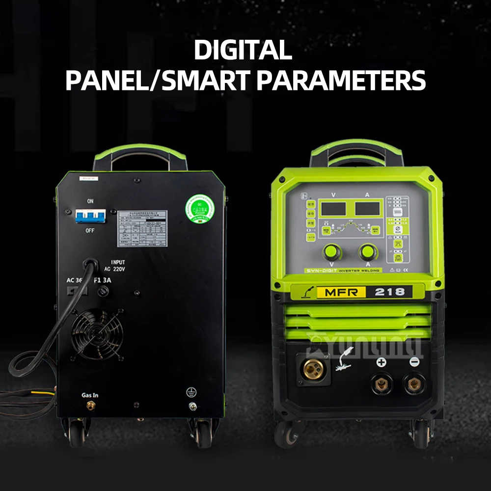 MIG MMA Welding Machine Double pulse gas shielded aluminum ,stainless steel ,iron welding machine Gas CO2 TIG Welder
