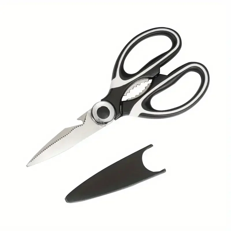 Kitchen Accessories Scissors Stainless Steal Sharp Multi Function Tool Food Scissor For Chicken Vegetable Barbecue Meat Fish