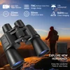 180x100 Zoom Binoculars Professional HD BAK4-Prism Powerful Binoculars Day Night Vision Long Range Outdoor Waterproof Telescope 2