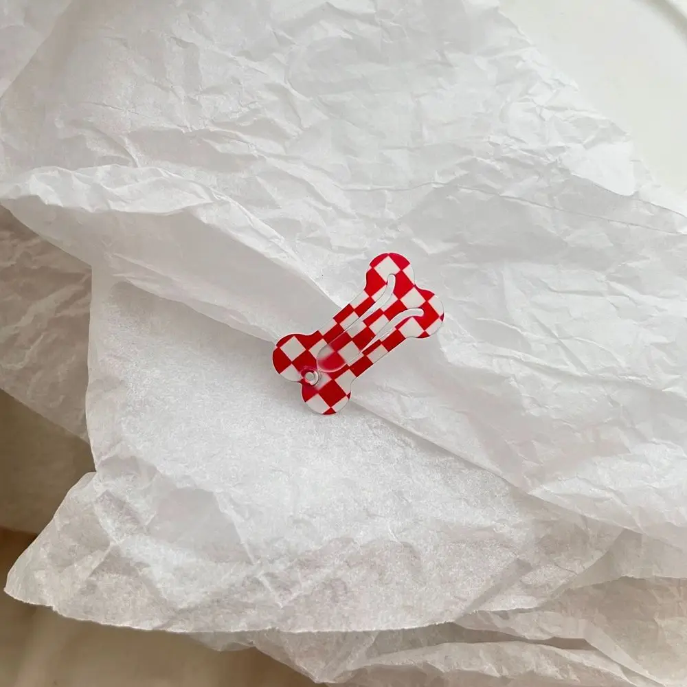 5 pcs/set Bone Shape Pet Hair Accessories for Small Dogs Cute Pet Hairpin Dog Hair Clip Cat Grooming Supplies Snap Hair Clips 4