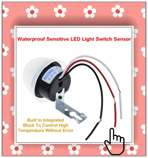 Description Picture 3 of item1PCS 10A Photoswitch Sensor Switch Auto On Off Photocell Street Light Control Universal 220V Automatic Sensor Home Accessories