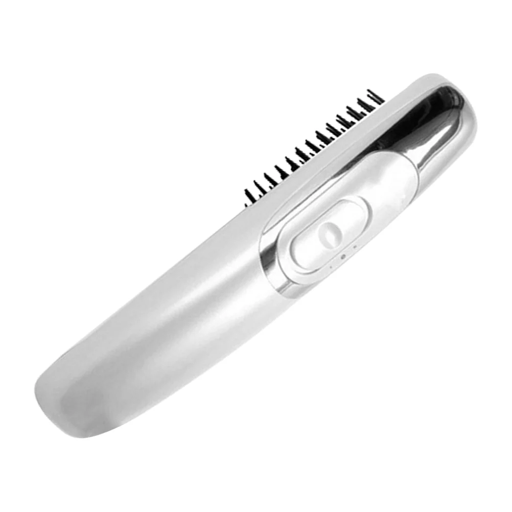 

Women Men Using Multipurpose Hairdressing Comb Electric Scalp Massage Comb