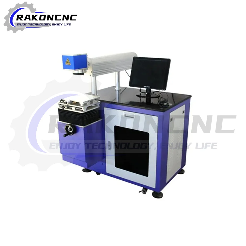 

Co2 Laser Marking Machine With Reci Glass Laser Table For Non-Metal 60W 80W 100W