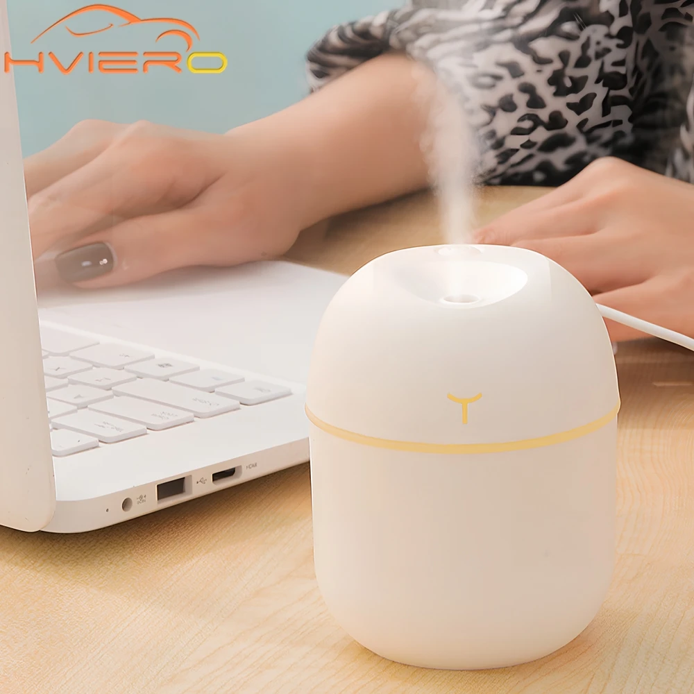 Air Humidifier Air Freshener Air Purifier Mini Ultrasonic Humidifier USB Charge Essential Oil Diffuser Car Purifier Aroma Anion Mist Maker