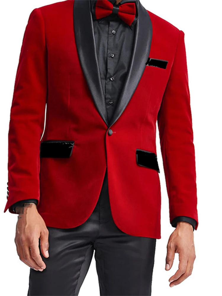 

2024New Style Men's Business Suits One Button Bridegroom Formal Party Men Suits 2 Pieces(Jacket+Pant )traje de novio