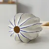 CAPIRON Ceramic Carambola Figurine Glazing Vase for Fresh Flower Arrangement Centerpiece Porcelain Home Table Decoration Objects 6
