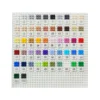500pcs/Lot 100G Plate 1x1 Building Block MOC Parts DIY Pixel Art QR Code Brick Mosaic Kids Toys 52Colors Compatible 2