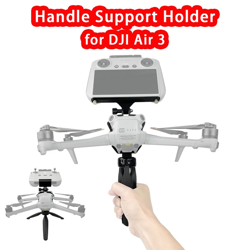 

Для DJI Air 3 дрона ручной держатель стабилизатор для крепления камеры фиксированный кронштейн штатив RC 2 Пульт дистанционного управления держатель комплект