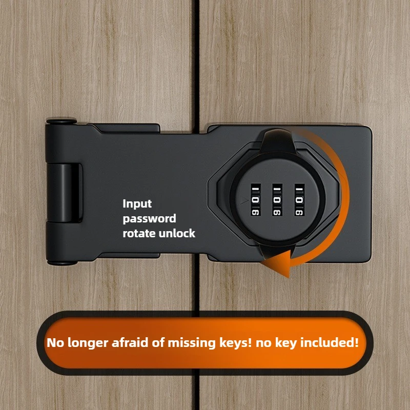 Combination Padlock Security Cam Lock Anti-Theft 1000 Group Password Drawer Cabinet 1PCS