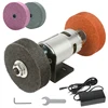 Mini Grinding Wheel Machine Household Small Bench Knife Grinder Polisher Edge Sharpener Jade Jewelry Dental Bench Sanding Tool 1