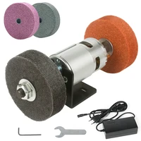Mini Grinding Wheel Machine Household Small Bench Knife Grinder Polisher Edge Sharpener Jade Jewelry Dental Bench Sanding Tool 1