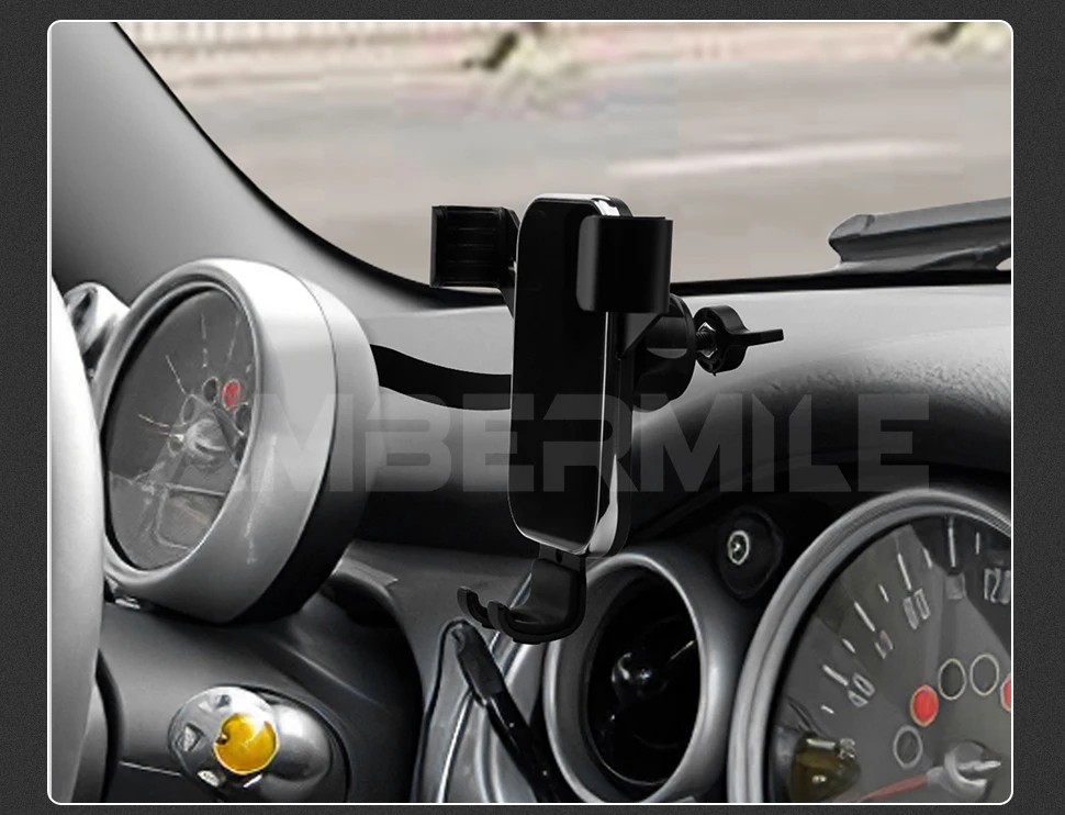 AMBERMILE Cell Phone Holder For Mini Cooper R50 R52 R53 Car Mobile ...
