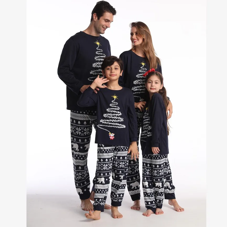 Family Homewear Christmas Pajamas Set