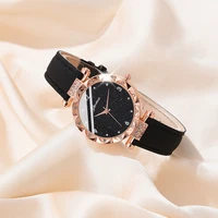 Womens Watches 5Pcs Set Luxury Rhinestone Women Fashion Elegant Wristwatch Quartz Watch For Girl WristWatch Bracelet Gift - Image 2