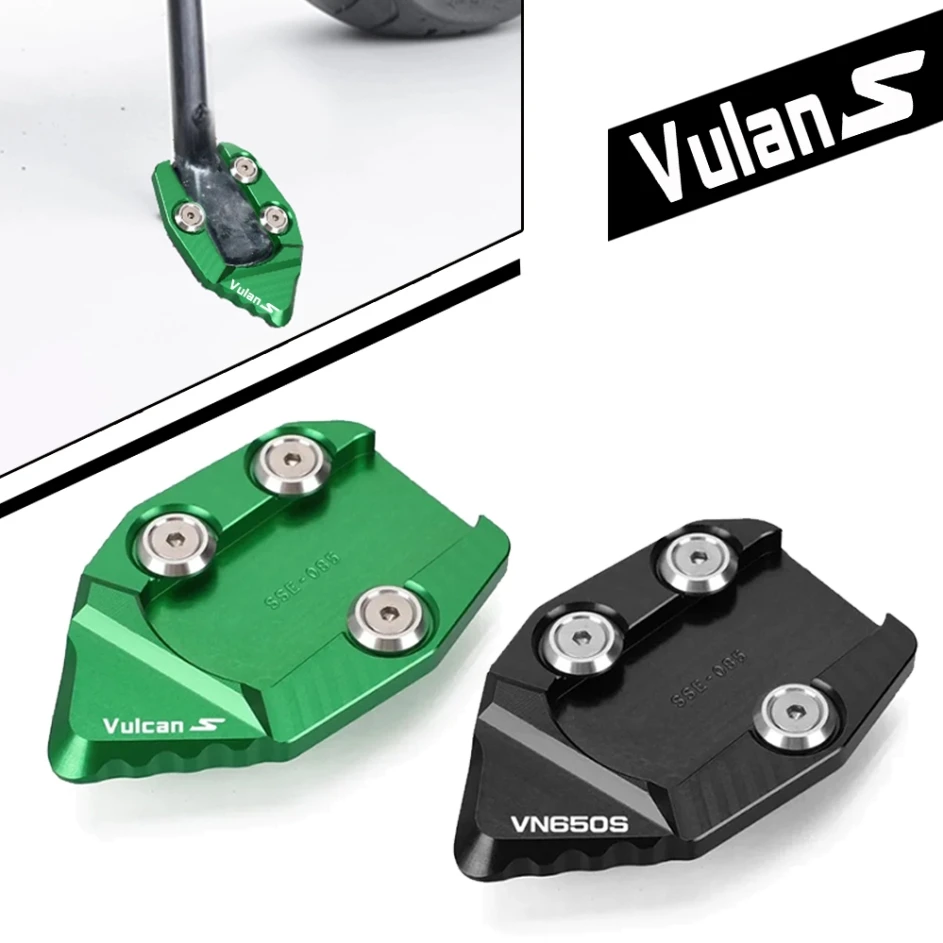 

2023 Motorcycle FOR KAWASAKI Vulcan S VN650S VULCANS 650 2016-2021 2020 2022 Foot Support Extension Plate Side Stand Enlarge Pad