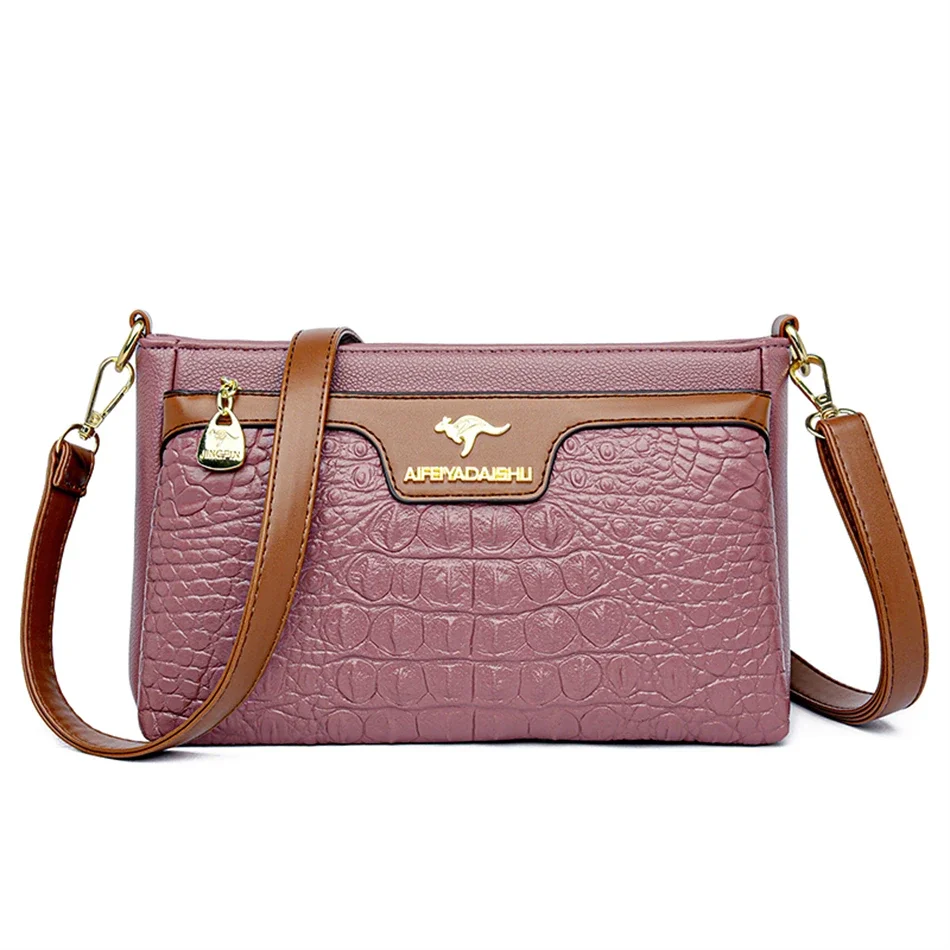 Bolsos de hombro tipo bandolera de piel suave para mujer 2024 Bolsos de mensajero de diseñador de lujo para mujer Carteras y bolsos de mano de moda Sac A Main