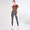 MXLLINA Quick Dry Horse Riding Shirt Women Short Sleeve Tops Breathable Equestrian Clothing Noble Rider Competition Blouse 3