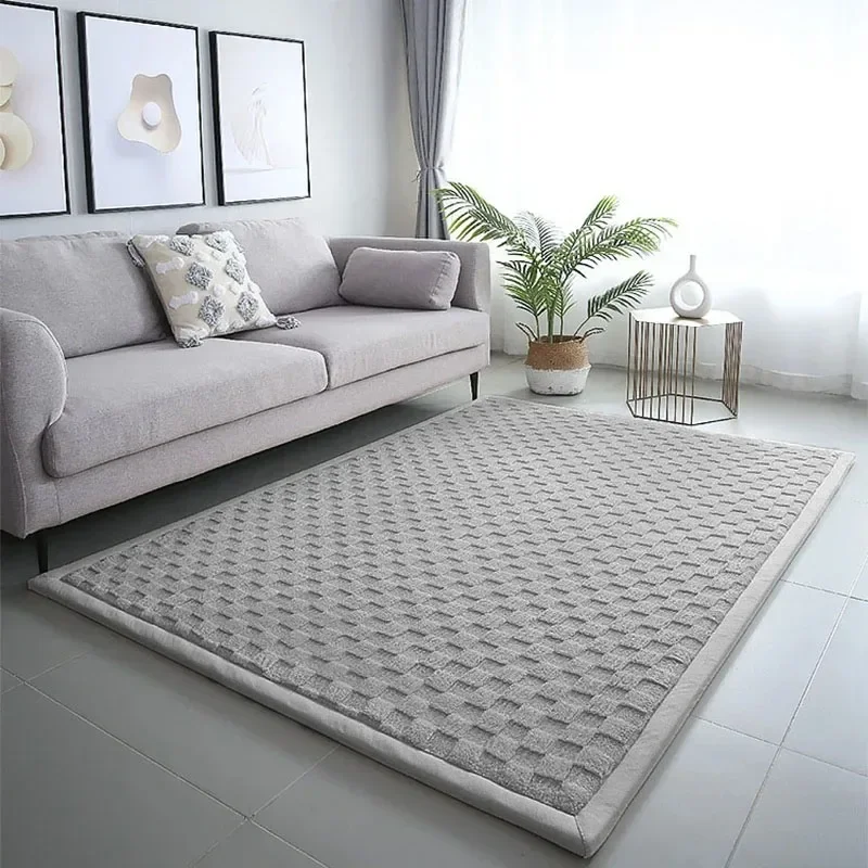 

Laying a floor mat, bedroom bedside kang blanket, thickened Japanese style tatami mattress, crawling anti fall carpet