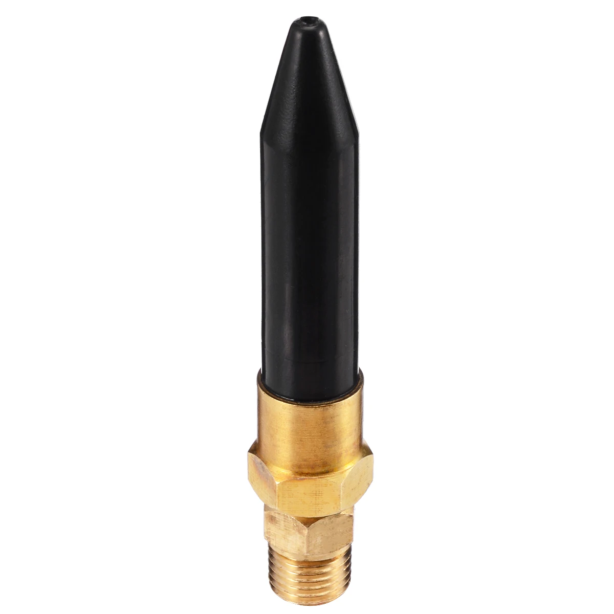 FACULX Valvola Per Gonfiare Palloncini Con Elio - Filetto NPT 1/4 In Ottone E Gomma Per Bombola - 2