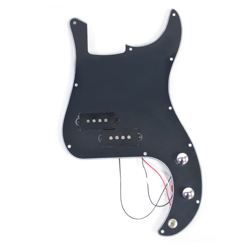 PB P Bass Prewired Loaded Pickguard Scratch Plate with Pickup for 4 String P Bass Multi Colour