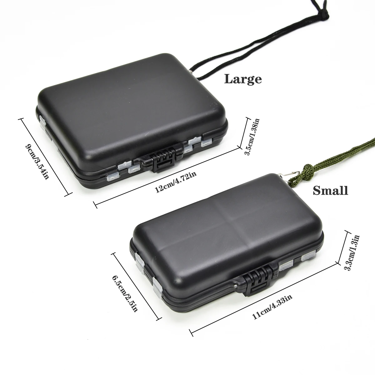Doppelseitige Tackle Box Box Angela us rüstung Zubehör Aufbewahrung sbox Angel köder Box Mino Hard Bait Bleistift Tintenfisch Fake Bait Box – Detail 2