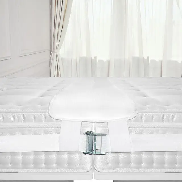 Connecteur de matelas réglable, coussinets de literie, Jonction Home to King , 20cm 4