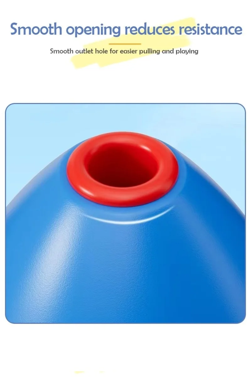 1 stücke Kombination Shuttle Ball Eltern-Kind-Interaktion Outdoor-Trainings geräte Double Pull Ball Kinder Kindergarten Spielzeug – Detail 2