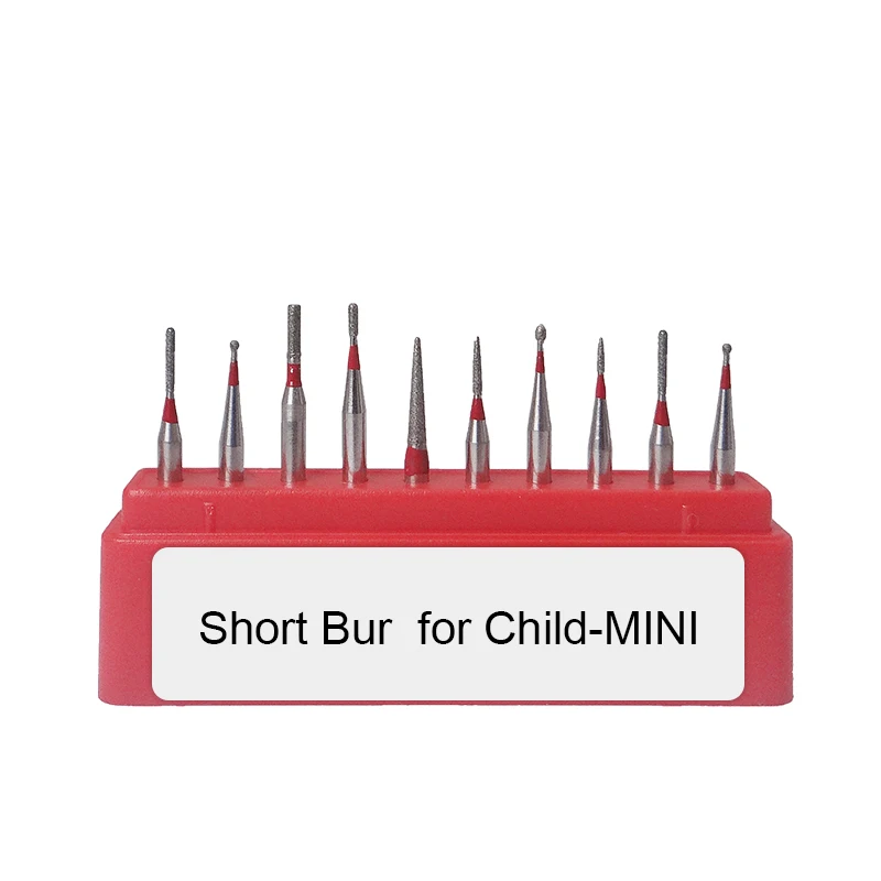 JINGT 1 Box Dental Diamond Burs Drill for High Speed Handpiece Dentist Burs FG Series Dia.1.6mm Dental Material