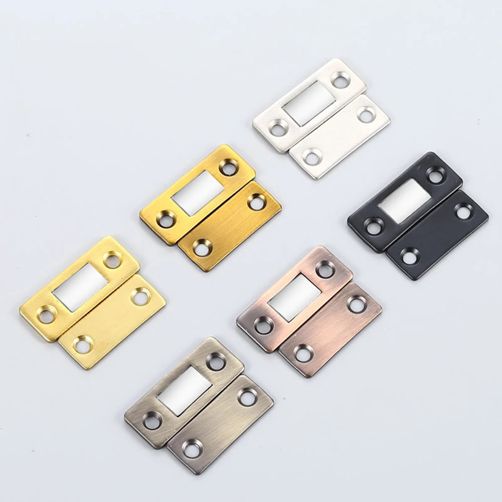 Magnetic Door Catch Ultra-thin Cabinet Magnets Closer Furniture Strong Magnetic Suction Adhesive Tape Cupboard cabinet door locks