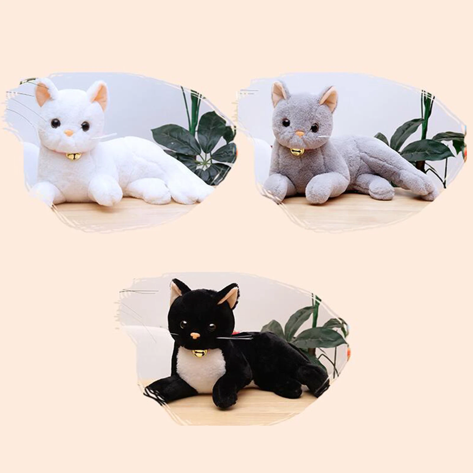 猫　ぬいぐるみ本体 ぼうみたいなねこ うつぶせ 猫 ネコ ぬいぐるみ 内藤デザイン