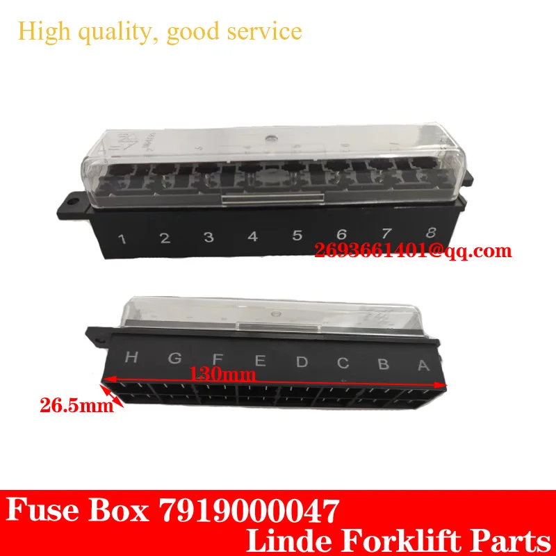 Fuse Box HG4735-8 Linde Forklift Parts 7919000047 for E16C,E30