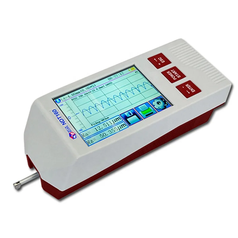 NDT160 Portable Surface Roughness Measuring Instrument Plane Outer Circular Surface Measure