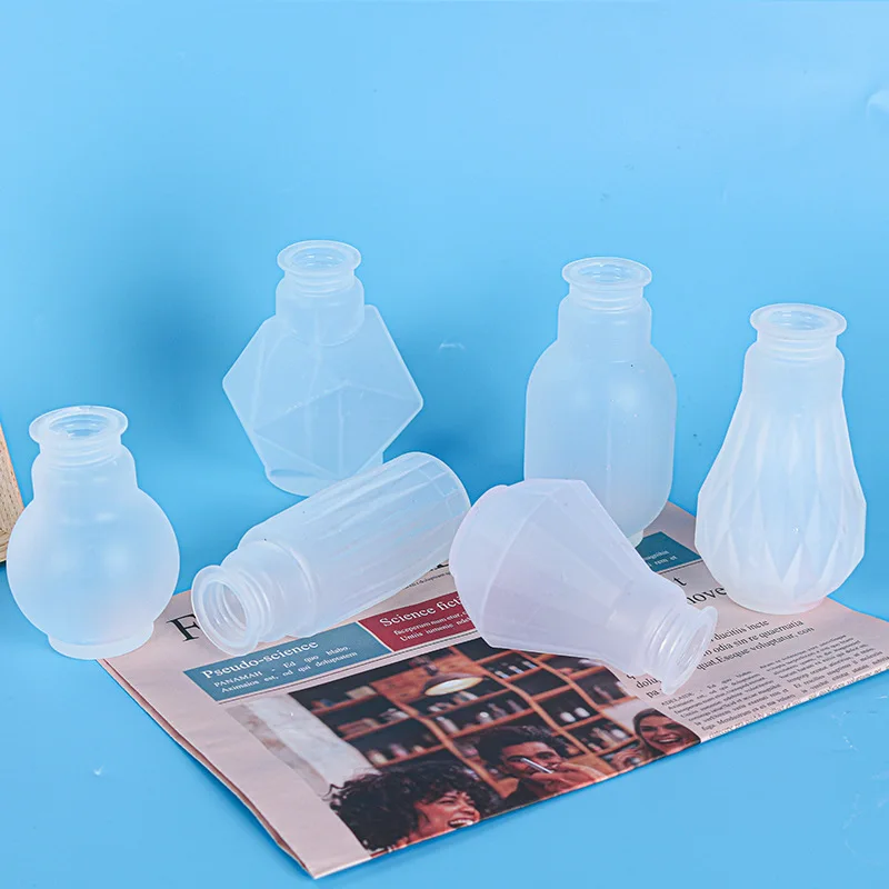 Resin Crystal Silicone Mold DIY Creative Night Light Bulb Mold Table Ornaments Silicone Mold For Resin Home Decoration Art Mould