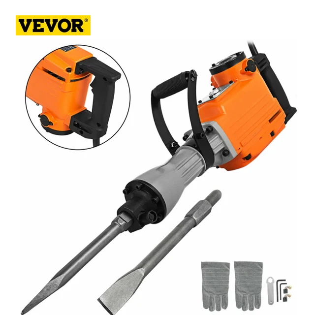 VEVOR 3600W Electric Demolition Hammer Heavy Duty Concrete