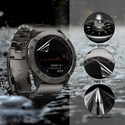 Premium Anti - Scratch Screen Protector for Garmin Fenix Series - Hydrogel Film (1 - 5 Pack) (Fenix 7 Pro 47mm)