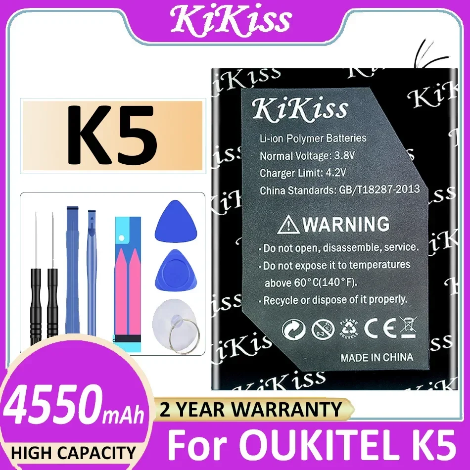 

Аккумулятор KiKiss 4550 мАч для OUKITEL K5 K 5 Bateria