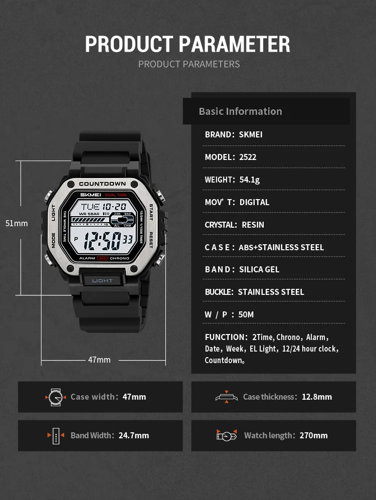 SKMEI 2522 Men's Watch