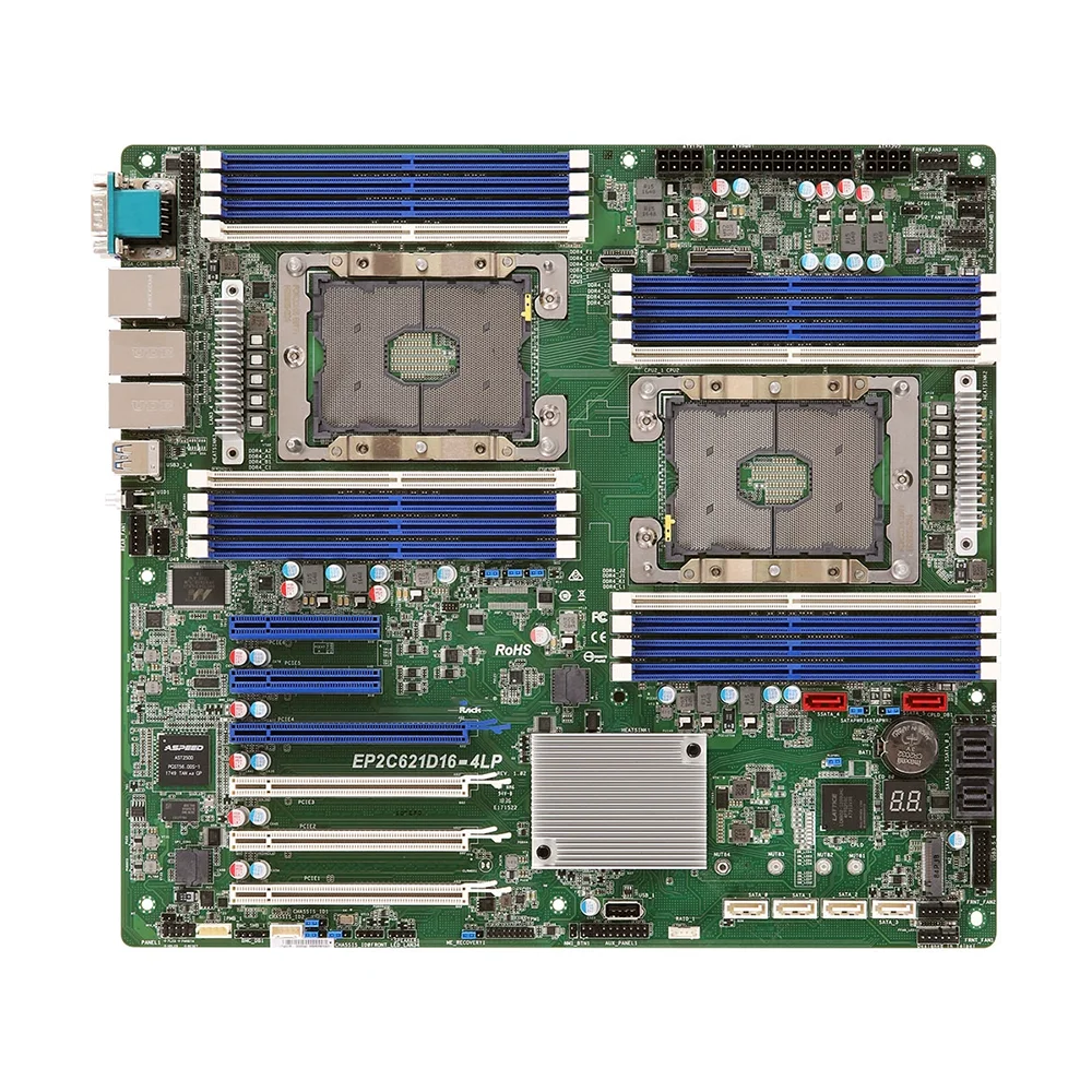 EP2C621D16-4LP Server Motherboard 3647 16 For ASRock Rack 6 EP2C621D16-4LP Server Motherboard 3647 16 For ASRock Rack - Image 4
