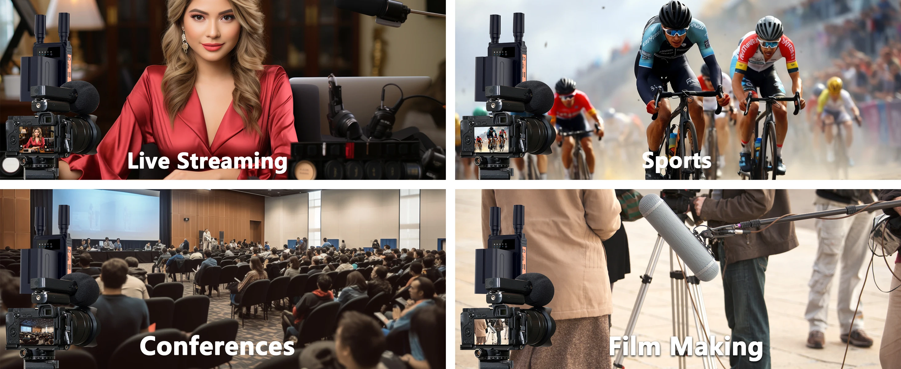 Wireless HDMI 4K Video Transmitter and Receiver ,HDMI Extender Kit 2.4/5GHz Wir